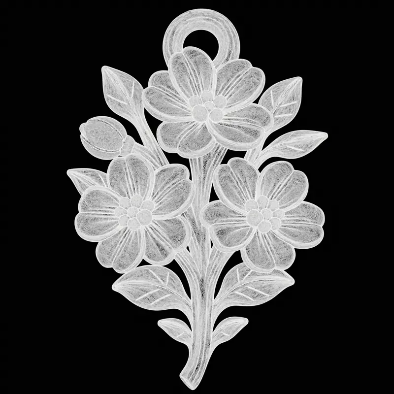 Modello di stampa 3D per il design del gioiello con ciondolo 