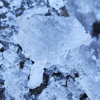 صورة الجليد الأزرق