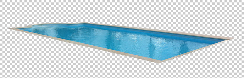 Blauw zwembad png