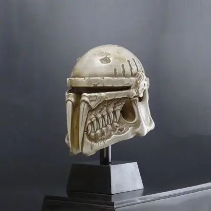 کلاه ایمنی پرینت سه بعدی Boba Fett Skull Model STL