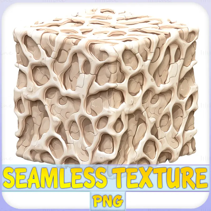 Bone Seamless Texture PNG