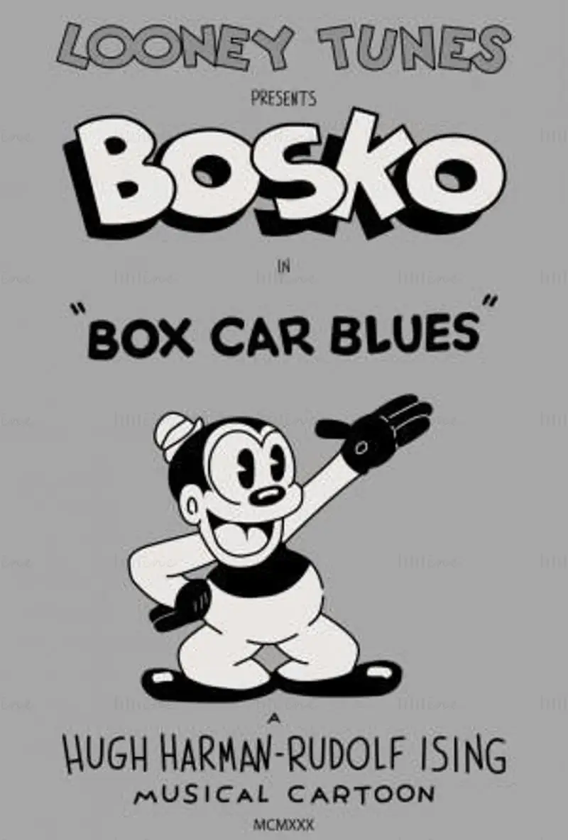 Bosko Looney Tunes 3D Printing Model STL