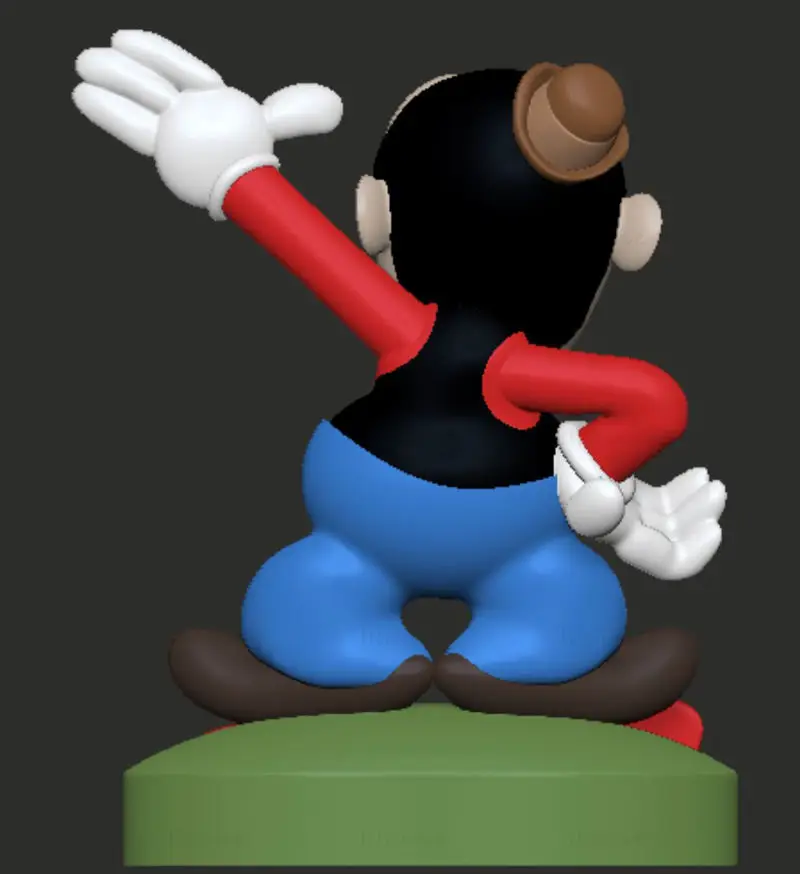 Bosko Looney Tunes 3D Printing Model STL