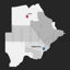 Botswana Infographics Map editable PPT & Keynote