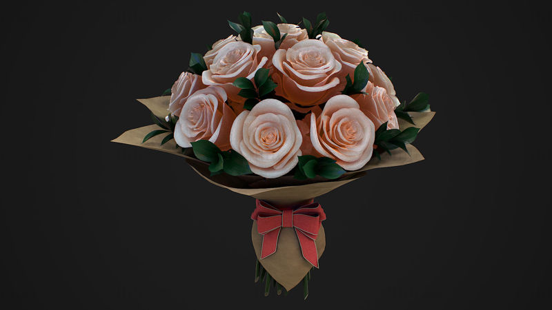 3D model šopka vrtnic