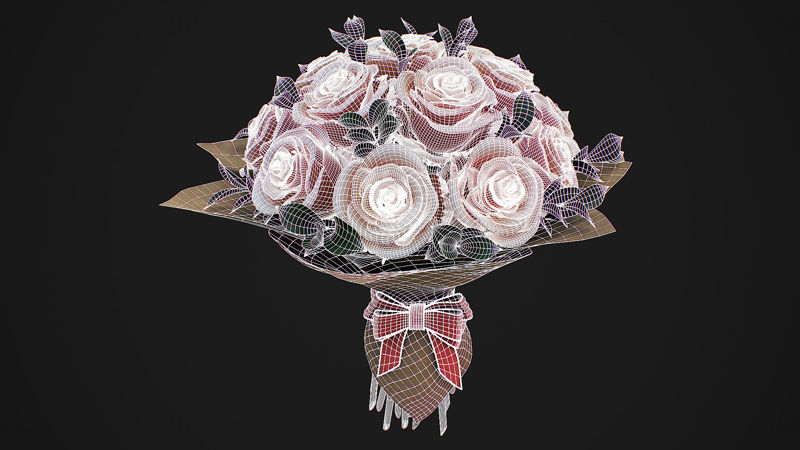 3D model šopka vrtnic