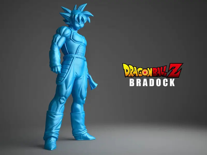 Bradock Dragon Ball Z 3D Print Model