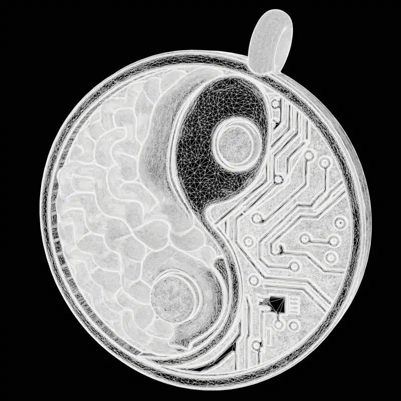 Brain Network pendant jewelry 3D Print Model