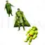 Broccoli Guardian Figurine 3D Print Model Set