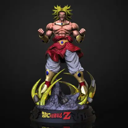 Broly Dragon Ball Z 3D Pring Model STL Files