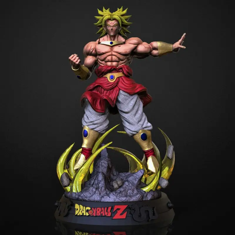 Broly Dragon Ball Z 3D Pring Model STL Files