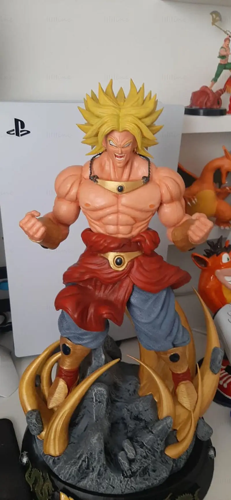 Broly Dragon Ball Z 3D Pring Model STL Files