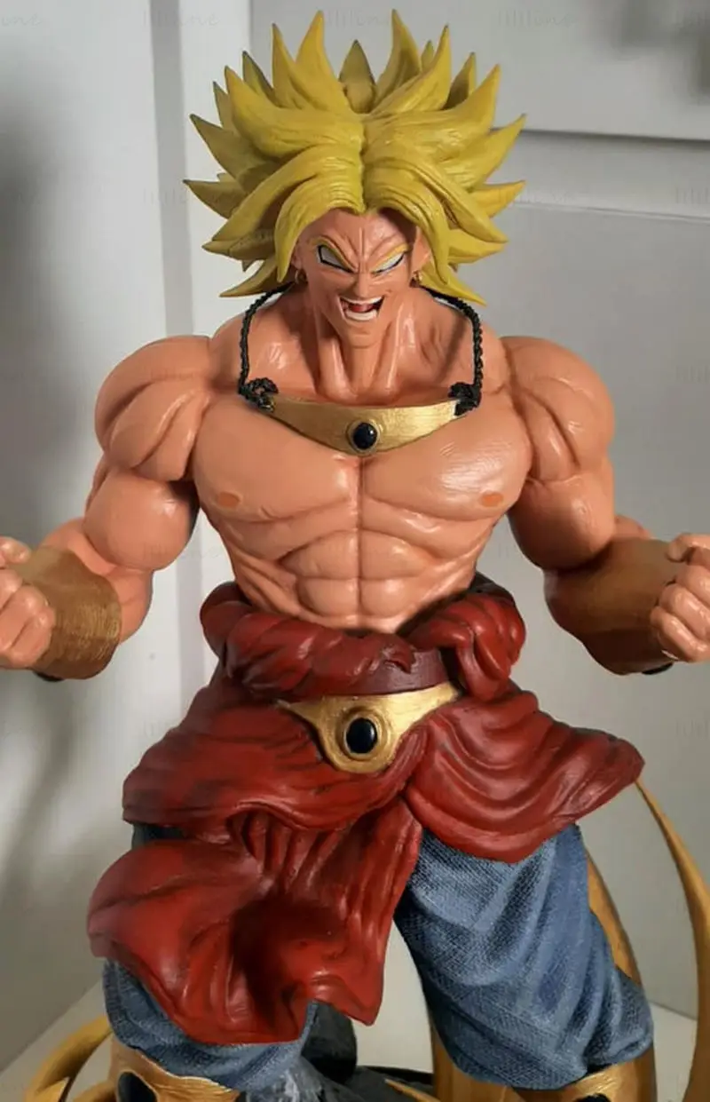 Broly Dragon Ball Z 3D Pring Model STL Files
