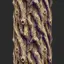 Brown Stylized Bark Seamless Texture
