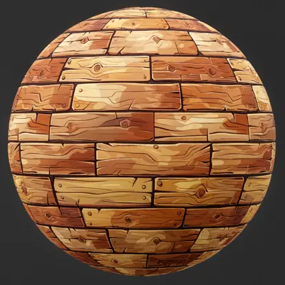 Brezšivna tekstura rjavega stiliziranega lesa