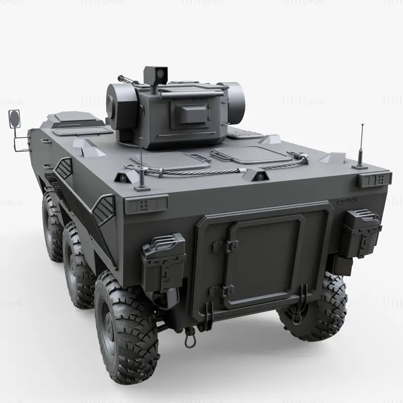 3D model BTR Otaman-3 2019