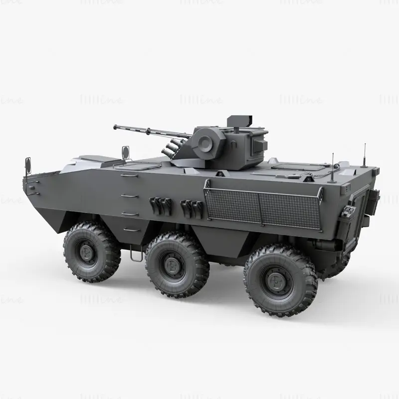 3D model BTR Otaman-3 2019