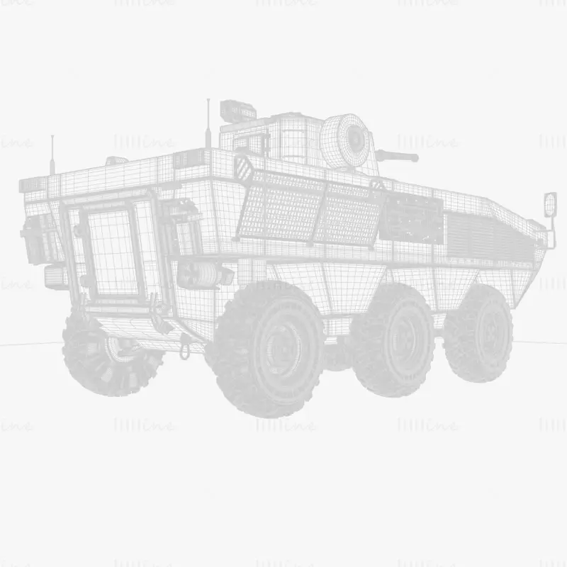 BTR Otaman-3 2019 3D模型