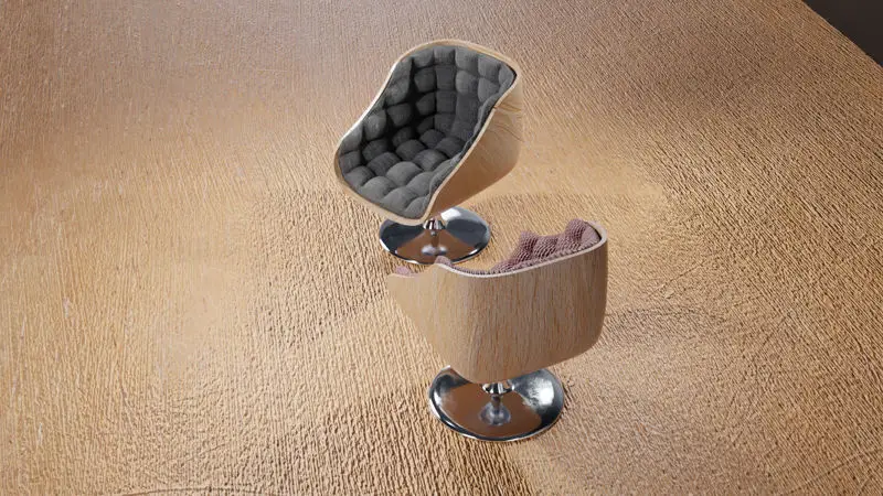 Пузырьковые стулья 3D модель