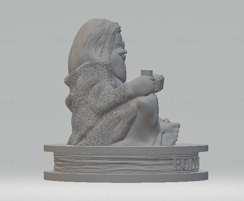 3D модел на Буда Тор, готов за печат STL