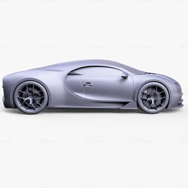 3D model Bugatti Chiron Sport