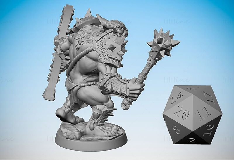 Bugbear Lost Adventures Sample 3D Printing Model