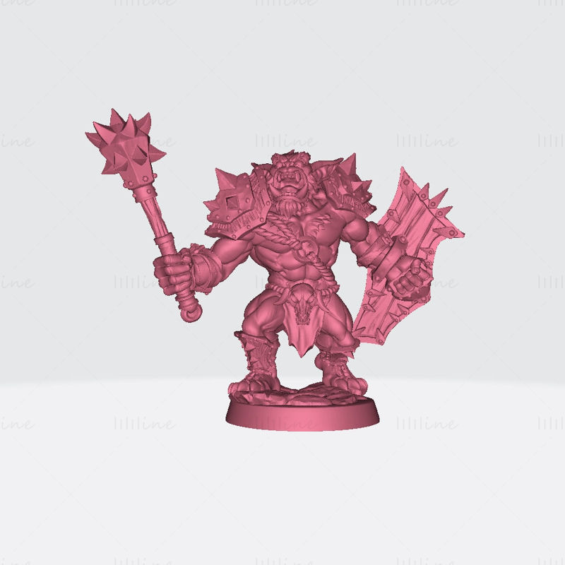 Bugbear Lost Adventures Ukázka 3D tiskového modelu