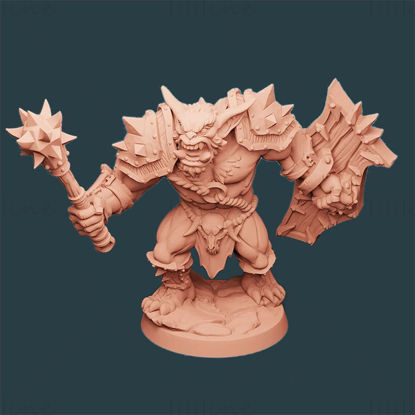 Bugbear Lost Adventures, exemple de modèle d'impression 3D