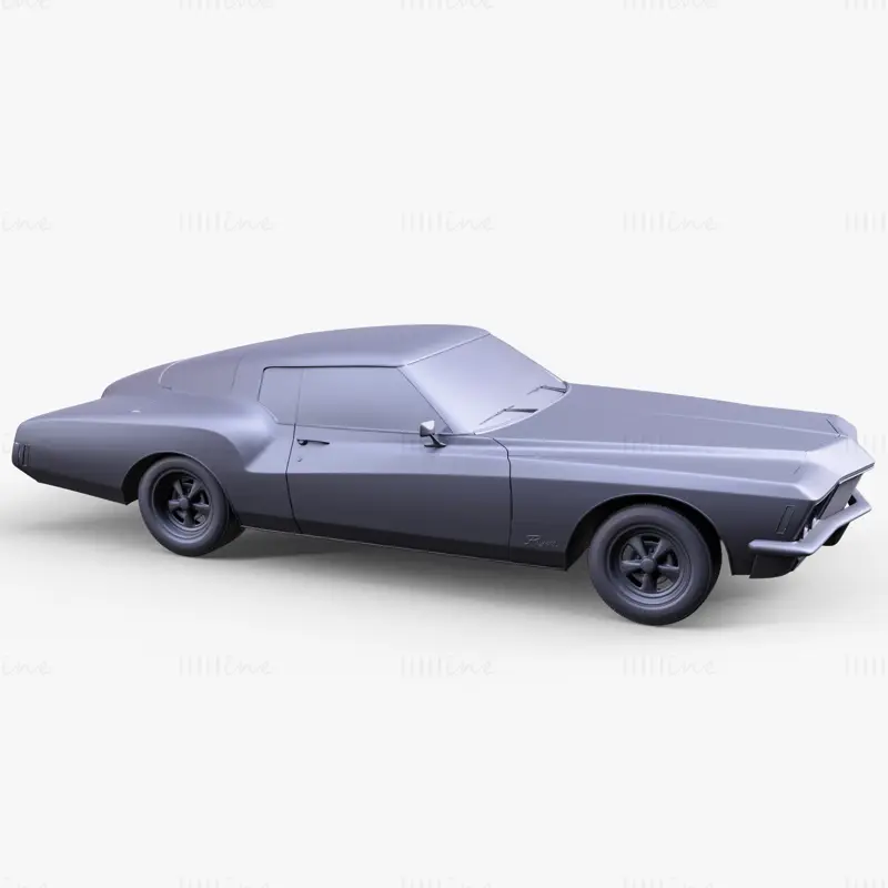 Buick Riviera 71 modelo 3d