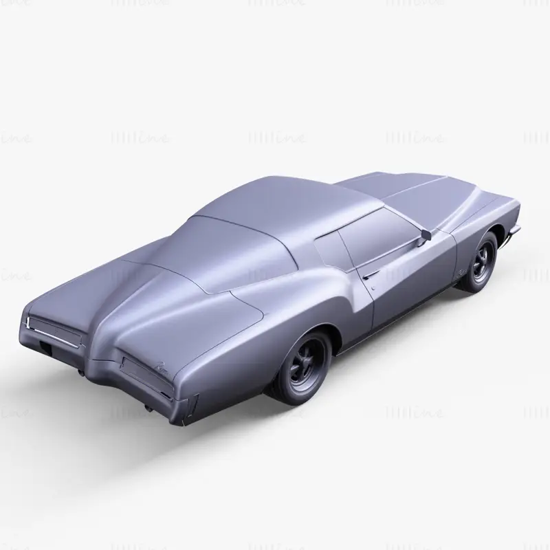 Buick Riviera 71 modelo 3d