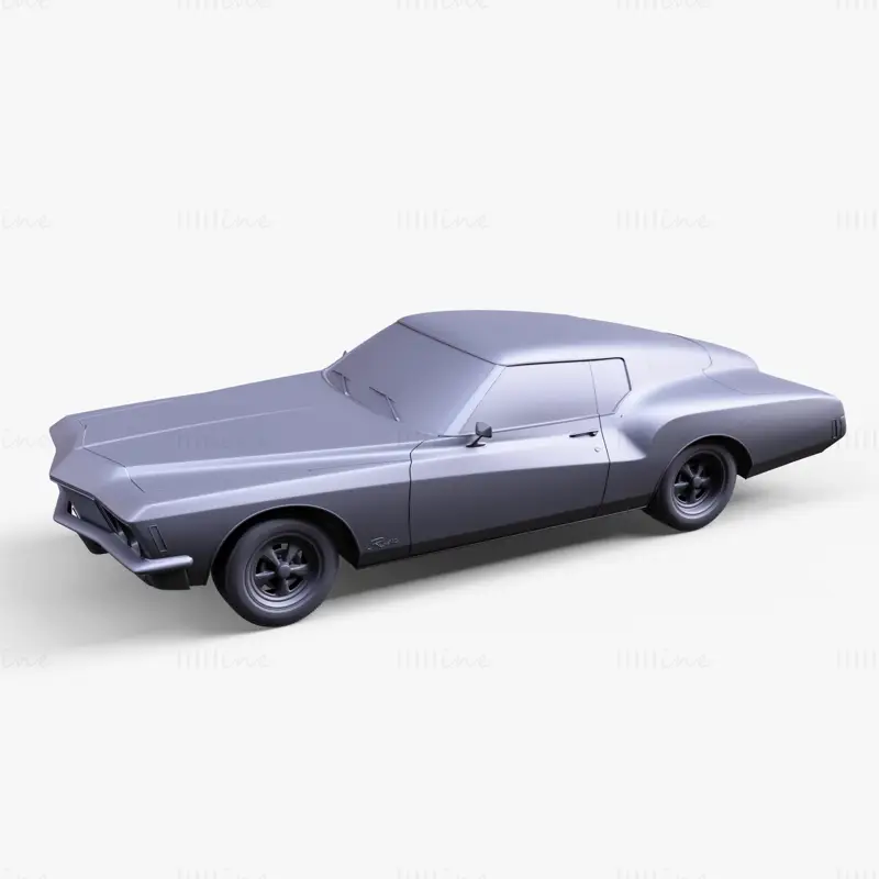 Buick Riviera 71 modelo 3d