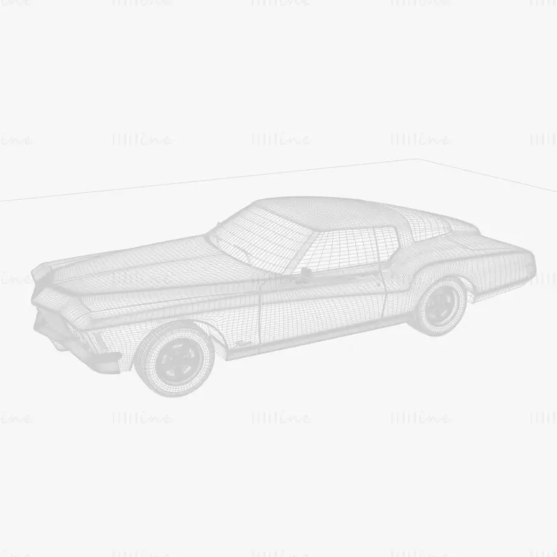 Buick Riviera 71 3D модел