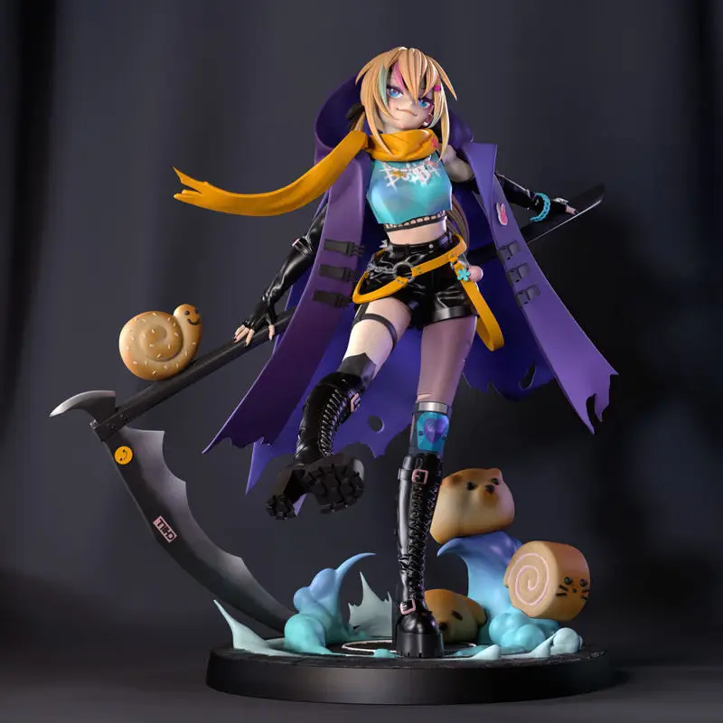 Model 3D tiskanja anime figure Bulka