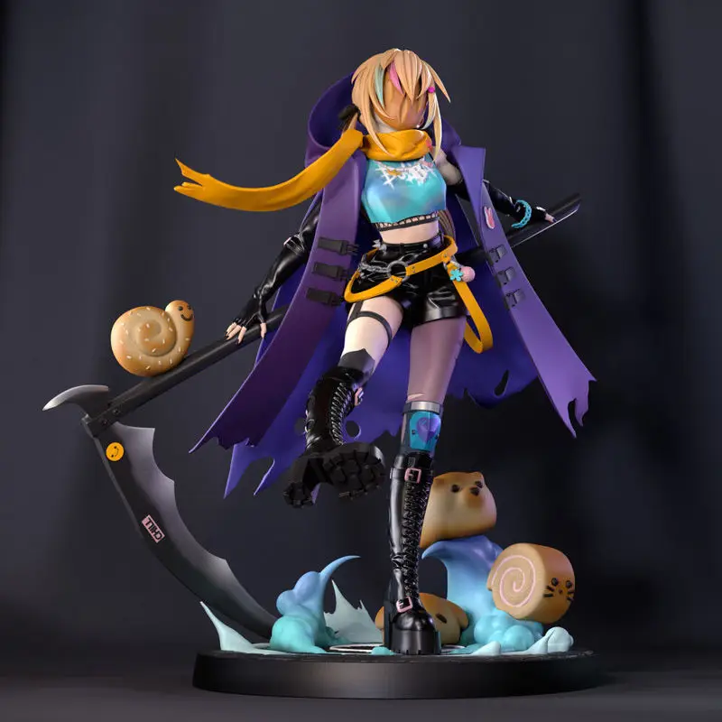 Bulka Anime Character Figure 3D Print Model