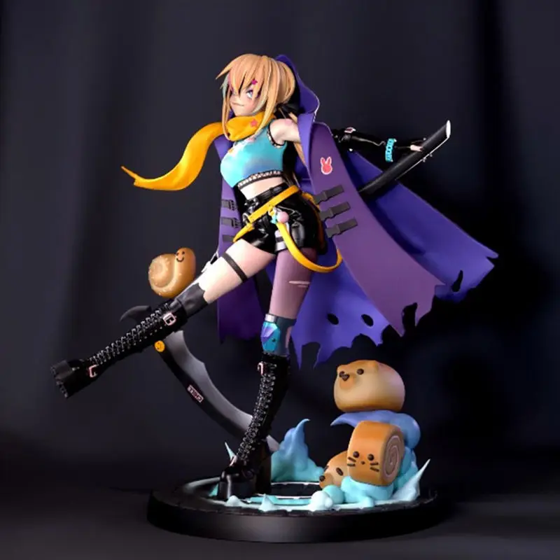 Model 3D tiskanja anime figure Bulka