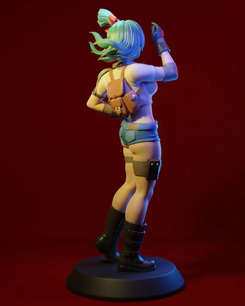 Bulma - Dragon Ball 3D-Druckmodell STL-Dateien