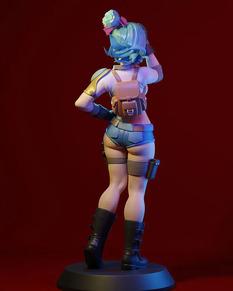 Bulma - Dragon Ball 3D-Druckmodell STL-Dateien