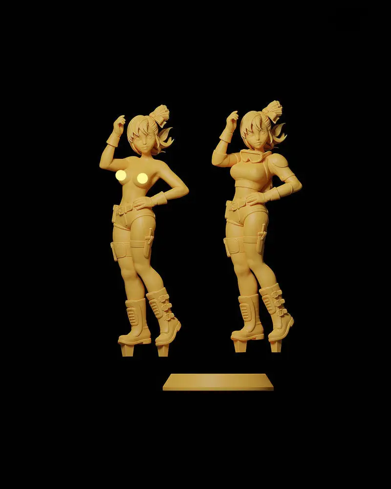 Bulma - Dragon Ball 3D-Druckmodell STL-Dateien