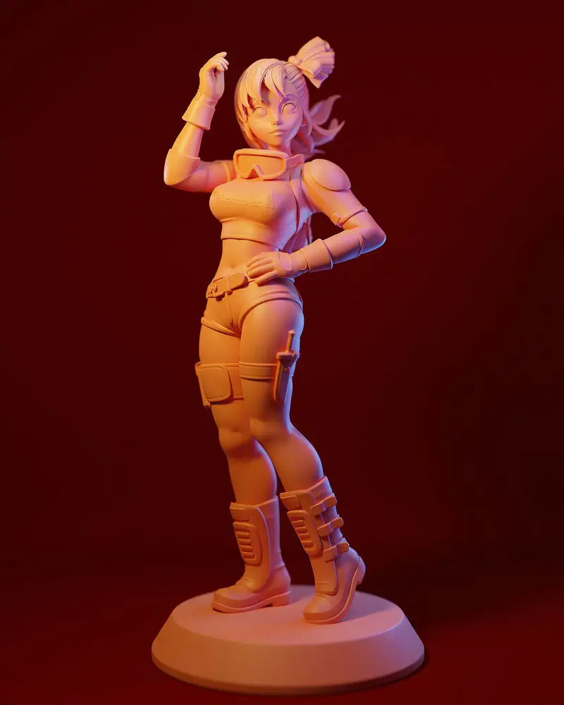Bulma - Dragon Ball 3D-Druckmodell STL-Dateien