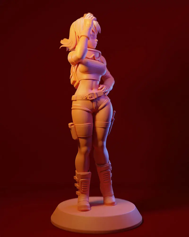 Bulma - Dragon Ball 3D-Druckmodell STL-Dateien