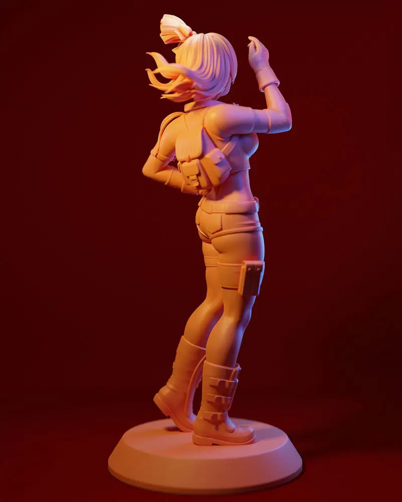Bulma - Dragon Ball 3D-Druckmodell STL-Dateien