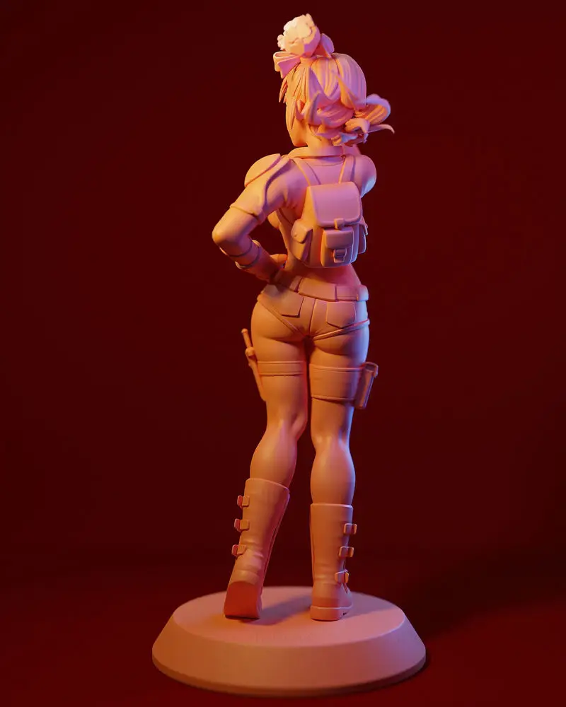 Bulma - Dragon Ball 3D-Druckmodell STL-Dateien