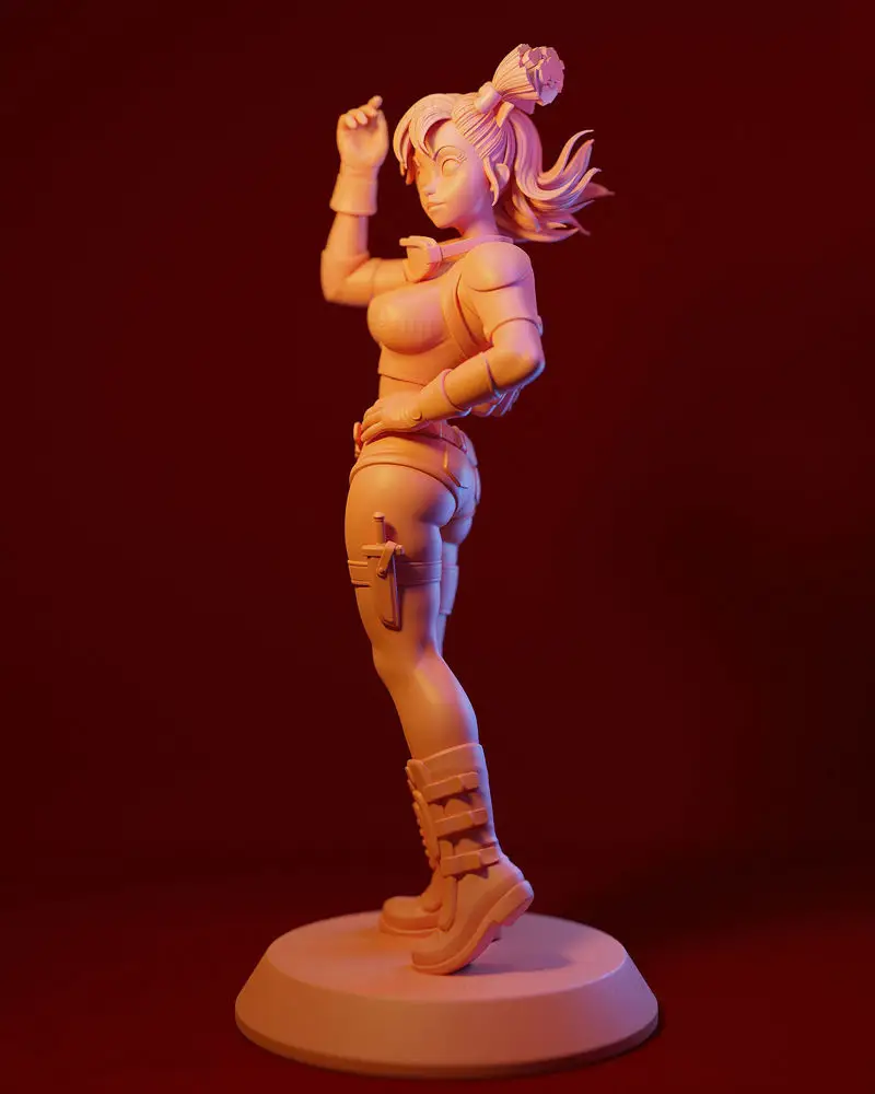 Bulma - Dragon Ball 3D-Druckmodell STL-Dateien