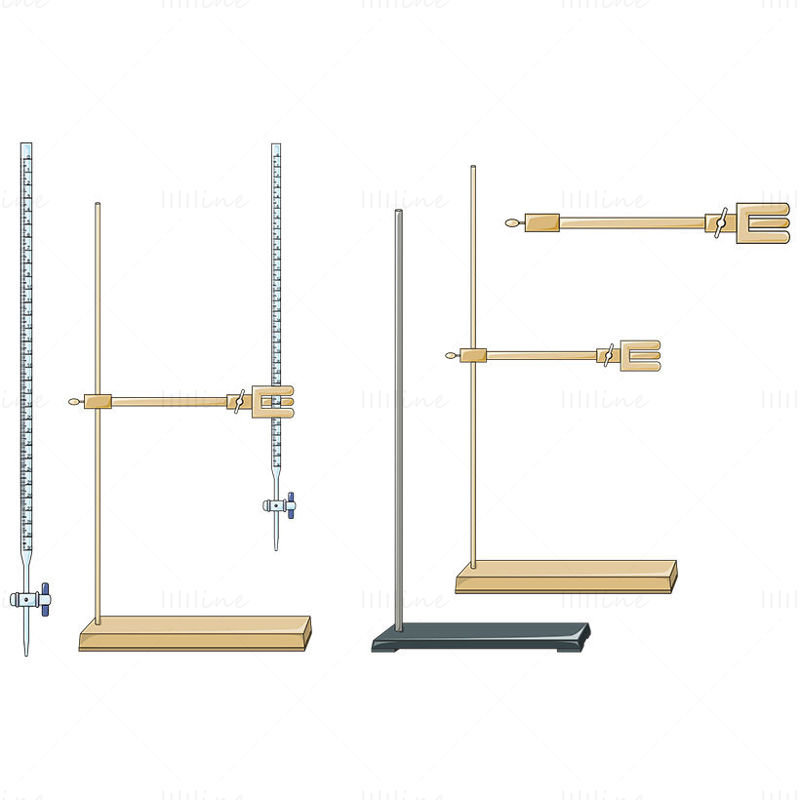 Burette vector