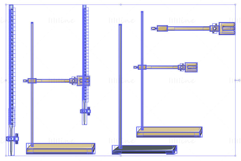 Burette vektor