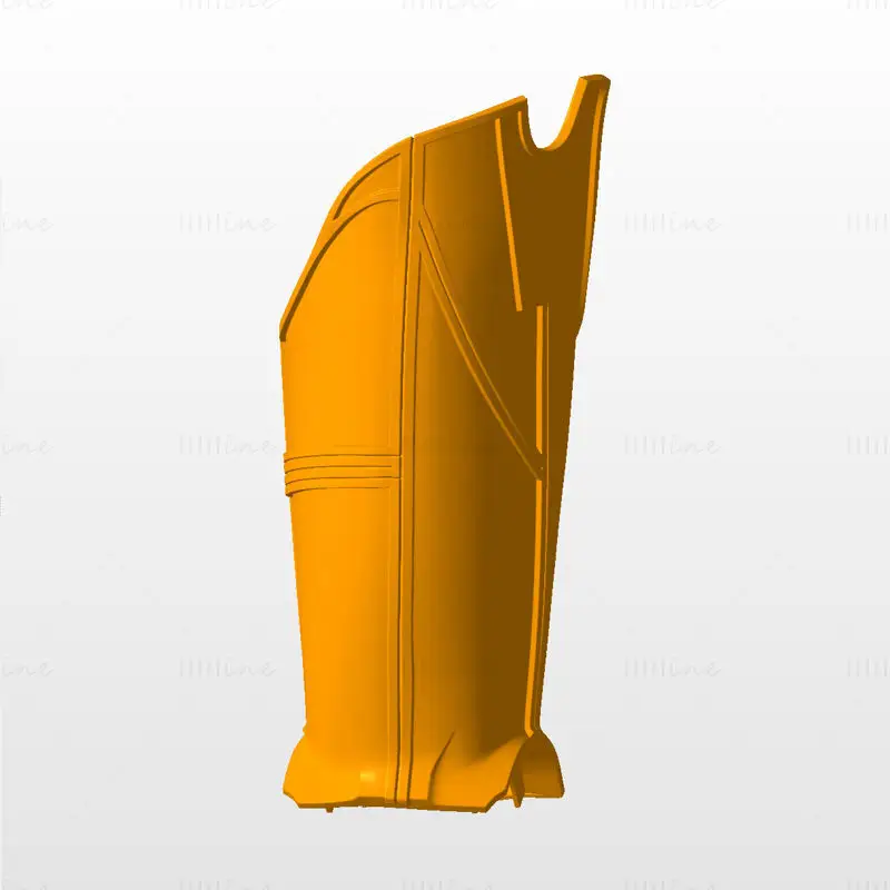 C-3PO The Empire Strikes Back ESB Full Body Armour öltöny 3D Print Model STL Files