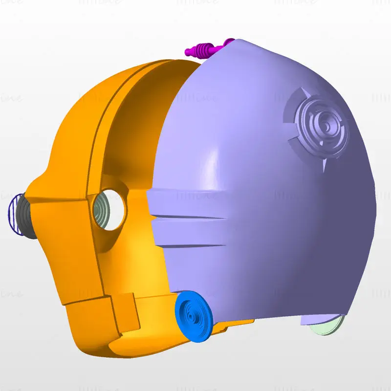 C-3PO 帝国反击战 ESB 全身护甲套装 3D 打印模型 STL 文件