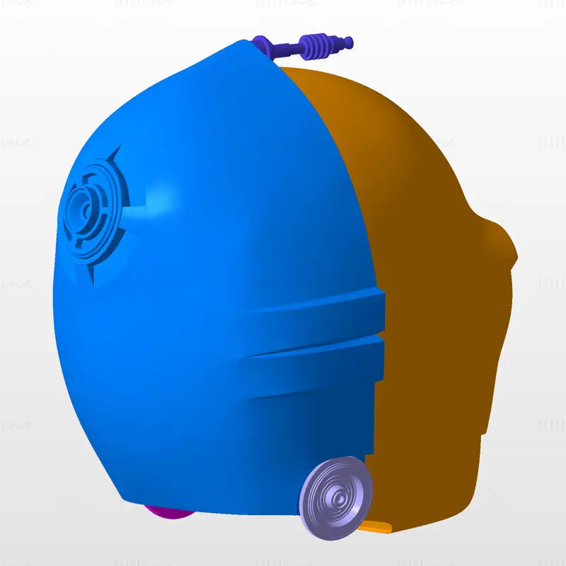 C-3PO 帝国反击战 ESB 全身护甲套装 3D 打印模型 STL 文件