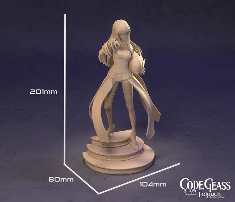 C.C. - Code Geass 3D Print Model STL