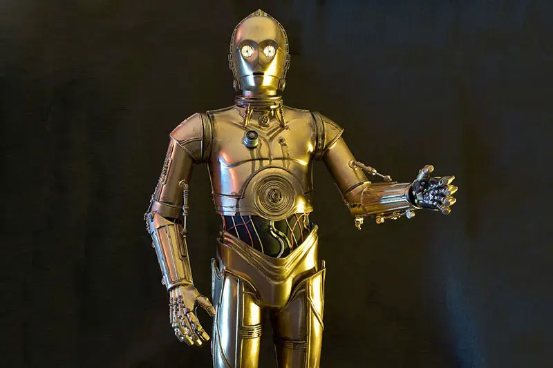 C3PO Figuries 3D Print Model STL